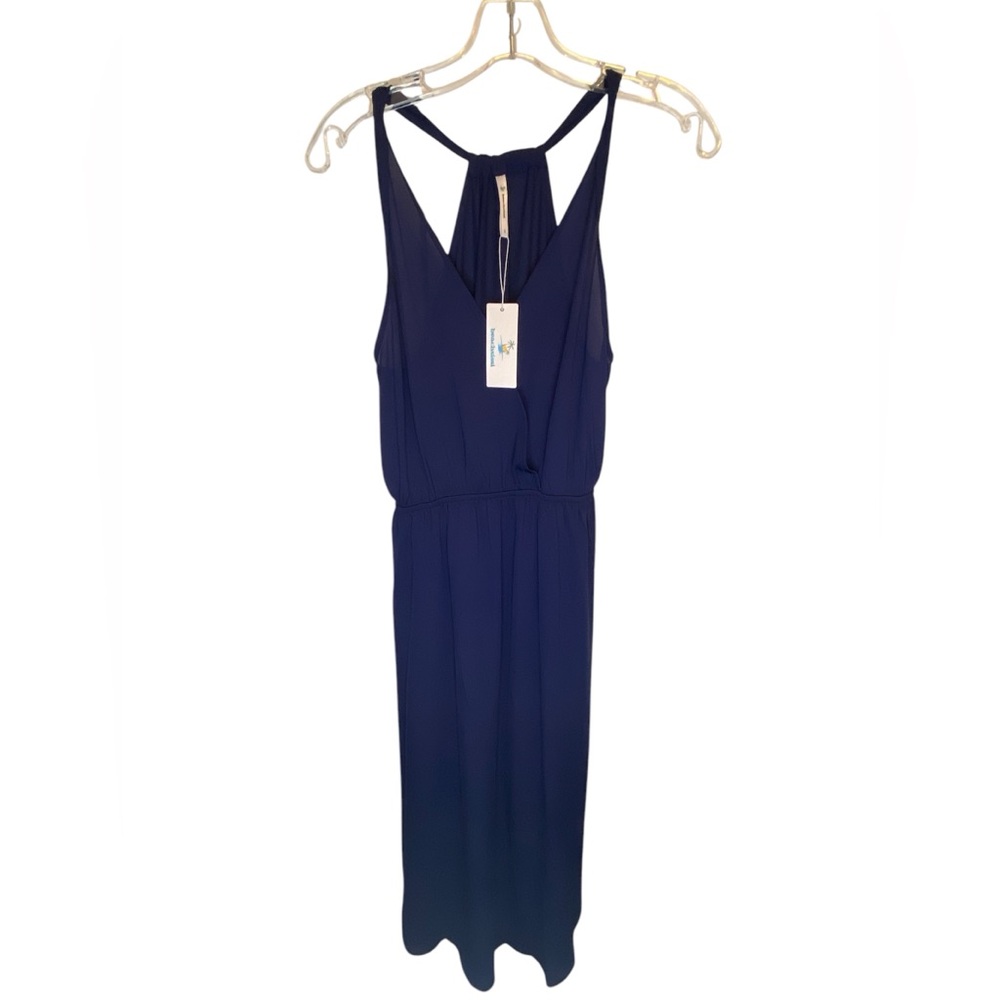 Women’s navy blue beach coverup by beachsissi size small with tags